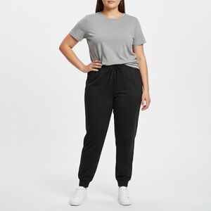 ZELLA Plus Live In Pocket Joggers Active Sweat Pants Black 3X